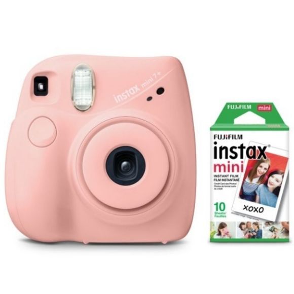 Instax Mini 7 Plus Light Pink Camera - Picture 1 of 3